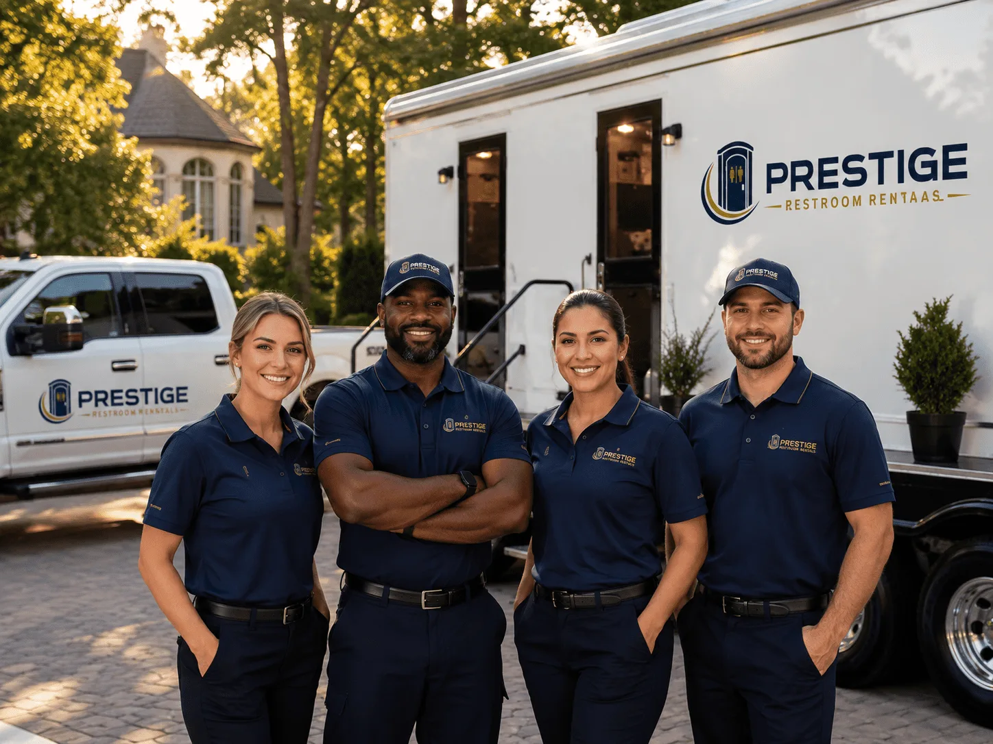 Trusted Luxury Portable Restrooms company in Lake, MS
